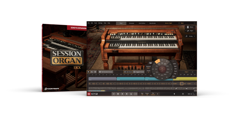 Toontrack EZ Keys Session Organ EKX Expansion