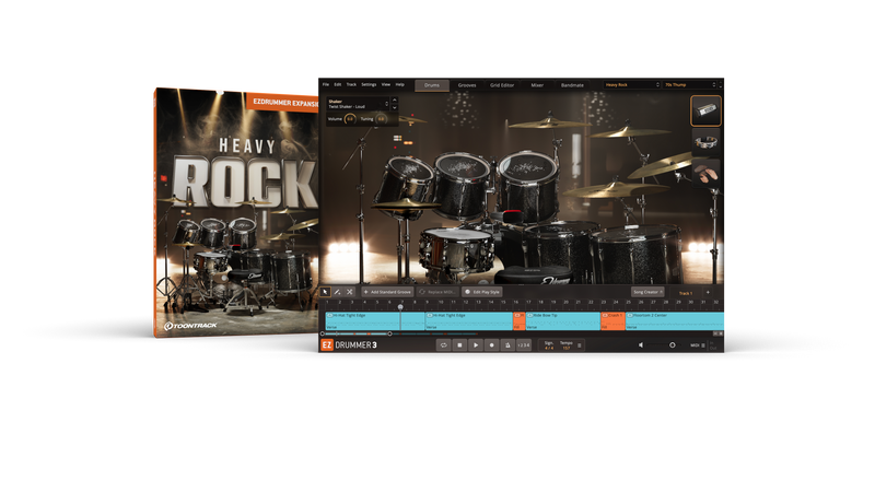 Toontrack Heavy Rock EZX Expansion Pack