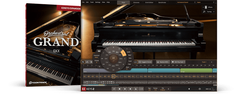 Toontrack EZ Keys Orchestral Grand EKX Expansion