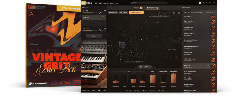 Toontrack Vintage Grit EZmix Pack