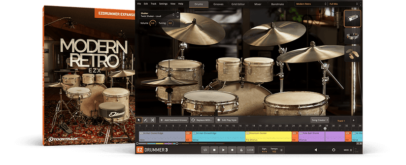Toontrack Modern Retro EZX Expansion Pack