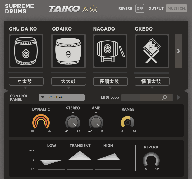 Sound Magic Co. Ltd. Supreme Drums Taiko