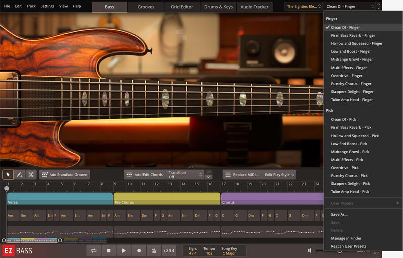 Toontrack The Eighties EBX Expansion Pack for EZ Bass