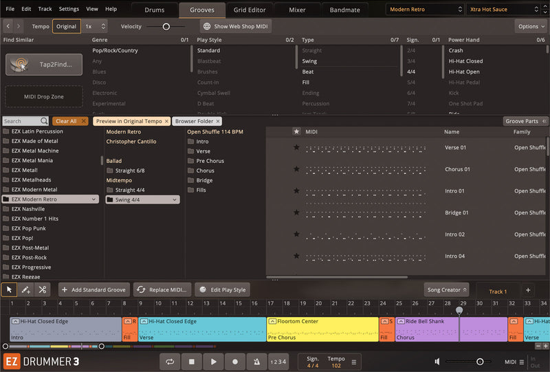 Toontrack Modern Retro EZX Expansion Pack