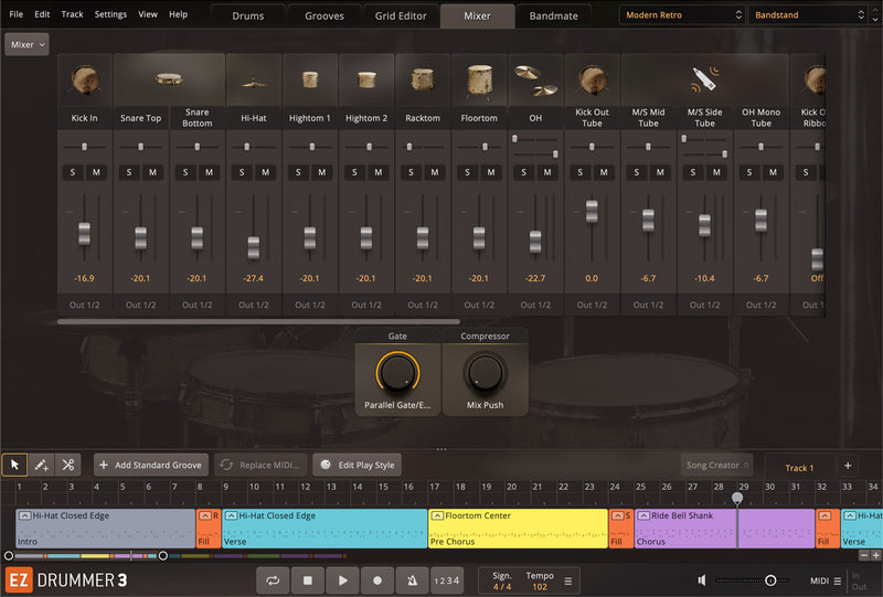 Toontrack Modern Retro EZX Expansion Pack