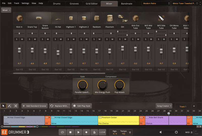 Toontrack Modern Retro EZX Expansion Pack