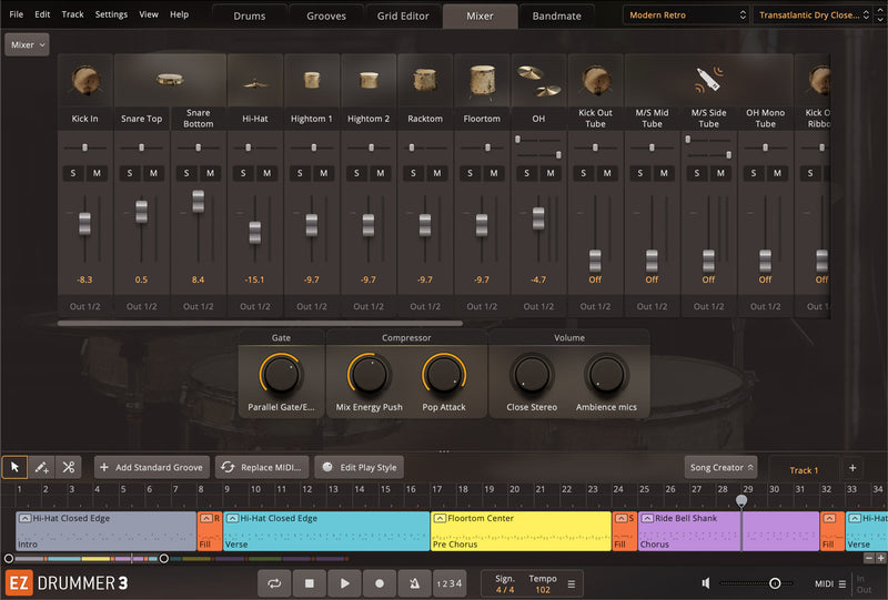 Toontrack Modern Retro EZX Expansion Pack