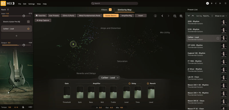 Toontrack Thordendal Guitars EZmix Pack