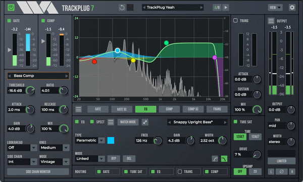 Wave Arts TrackPlug 7 Channel Strip Plug-In