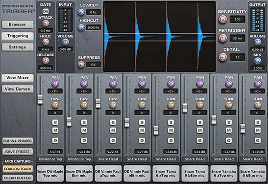 Steven Slate Drums Trigger 2 Platinum Advanced Drum Replacer