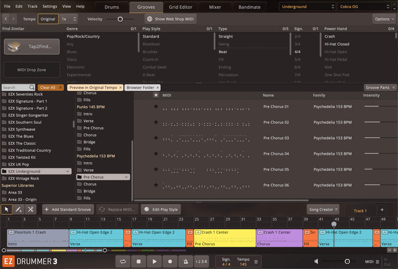 Toontrack Underground EZX Expansion Pack