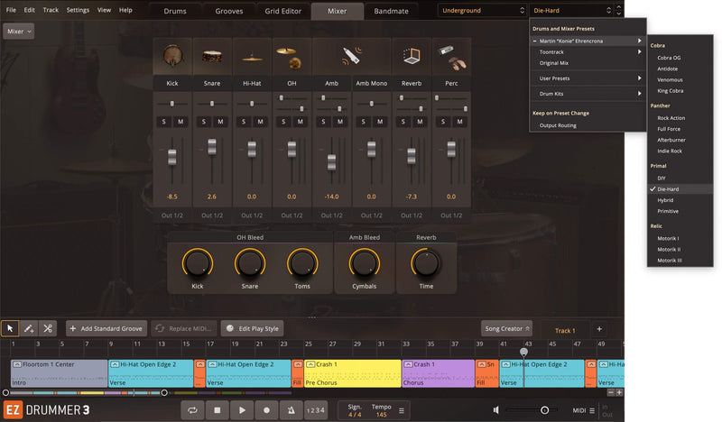 Toontrack Underground EZX Expansion Pack