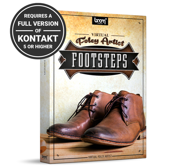 BOOM Library Boom Virtual Foley Artist - Footsteps