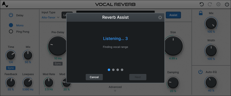 Antares Vocal Reverb Plug-In