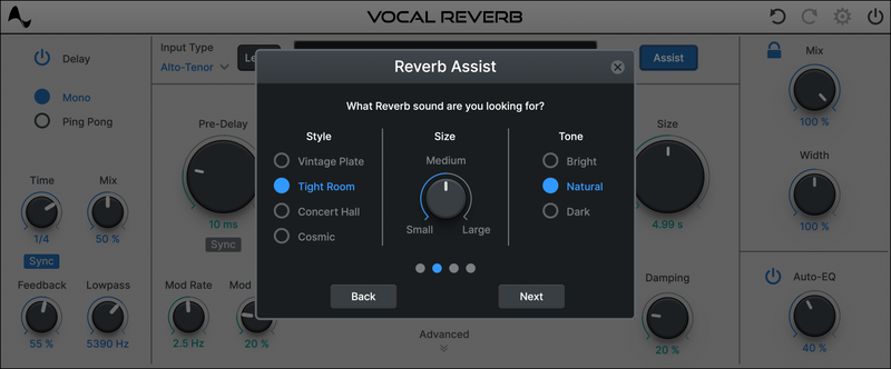 Antares Vocal Reverb Plug-In