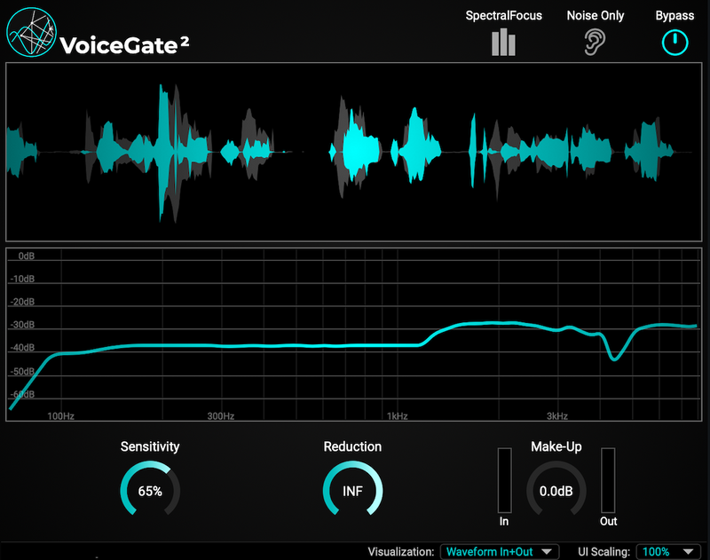 Accentize VoiceGate Noise Removal Plug-In