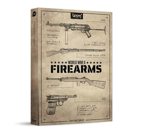 BOOM Library Boom World War 2 Firearms Construction Kit