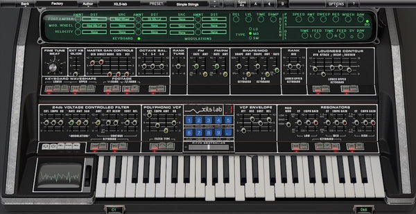 XILS Lab PolyM Analog Synth Virtual Instrument