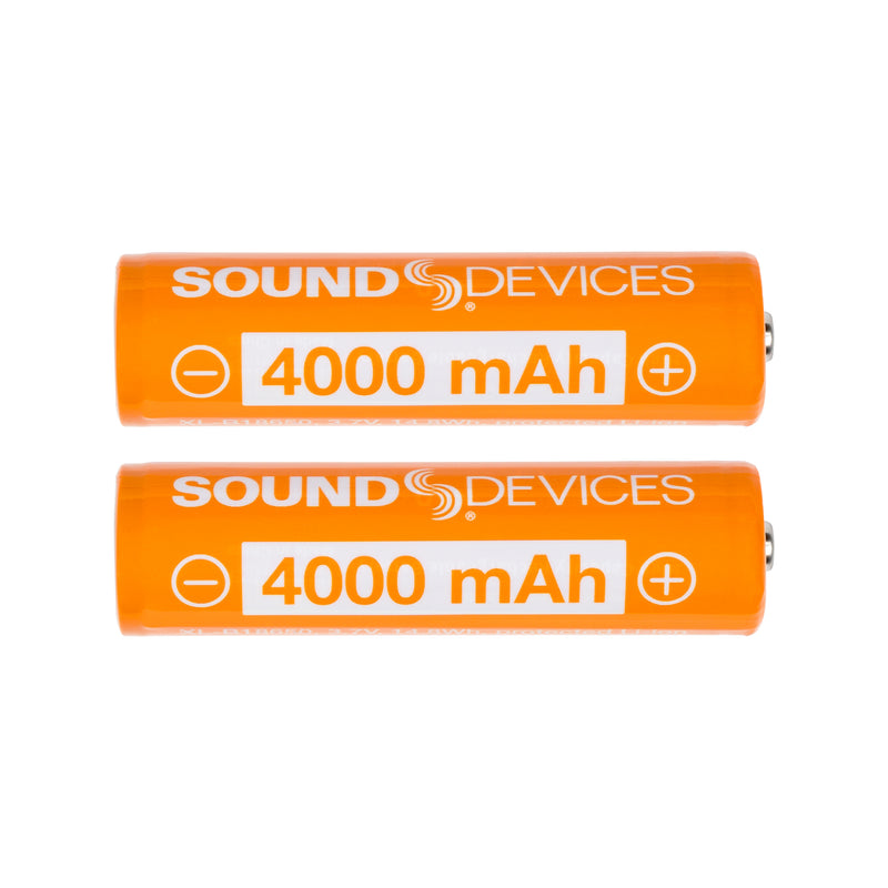 Sound Devices XL-B18650 Rechargeable Batteries (pk.2)