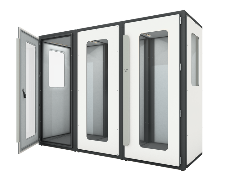 Vicoustic VicBooth Office Chat Booth - 1x3