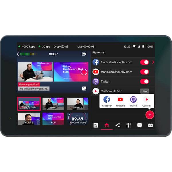 YoloLiv YoloBox Pro Multi-Cam All-In-One Live Video Production System