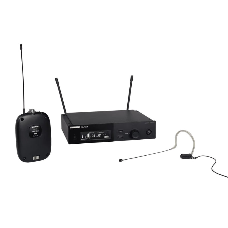 Shure SLXD14/153B Wireless System with MX153B Earset Headworn Microphone