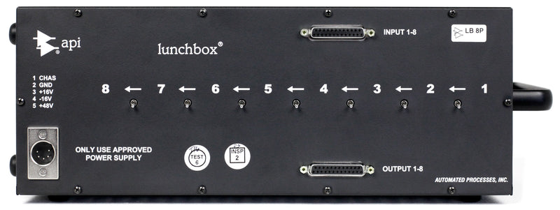 API 8-Slot High Current Lunchbox