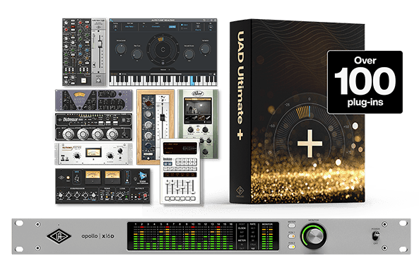 Universal Audio Apollo x16D Thunderbolt Audio Interface with Dante