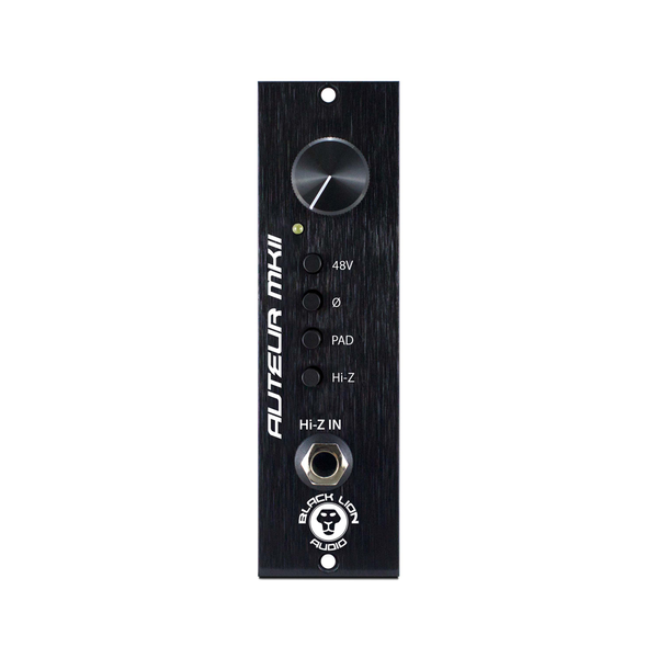 Black Lion Audio Auteur mkII 500 500-Series Mic Preamp