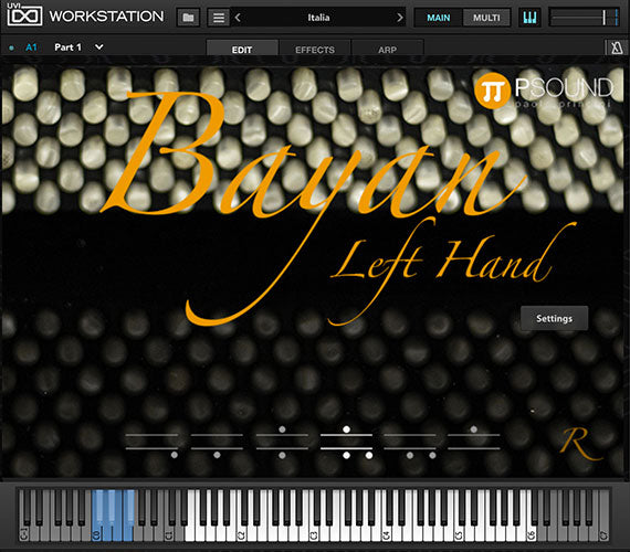 PSound Bayan Virtual Instrument