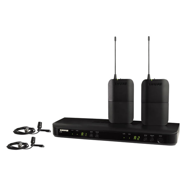 Shure BLX188/CVL Dual Wireless System with two CVL Lavalier Microphones