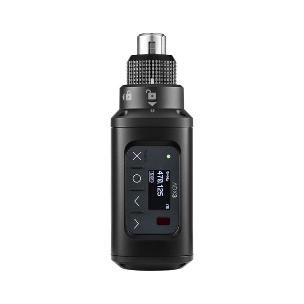 Shure Axient Digital ADX3 Plug-On Wireless Transmitter with ShowLink