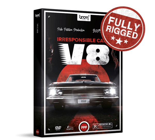 BOOM Library Boom Cars V8 - Fully Rigged