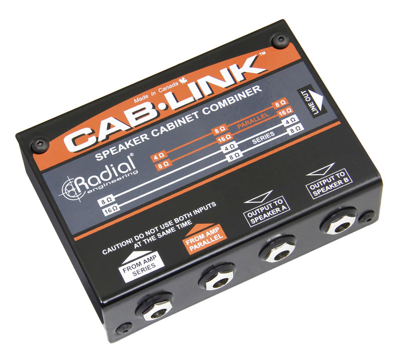Radial Engineering Cab-Link Passive Speaker Cabinet Merger