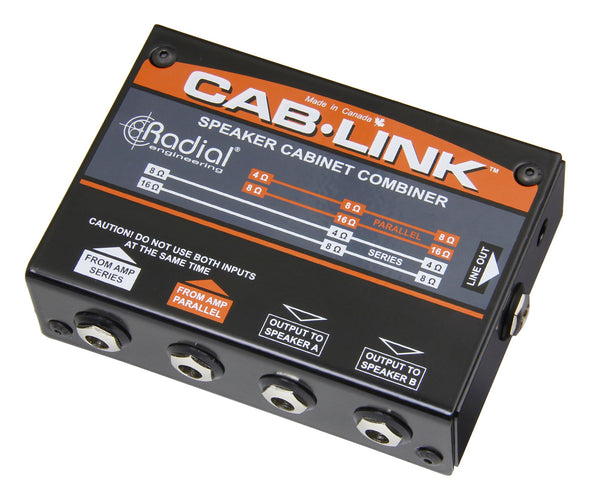 Radial Engineering Cab-Link Passive Speaker Cabinet Merger