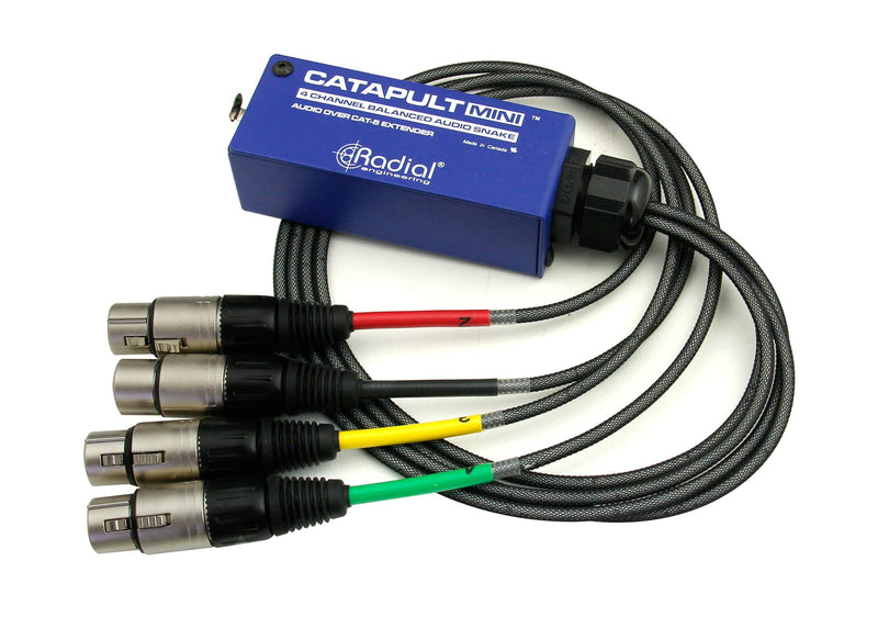 Radial Engineering Catapult Mini Compact CAT 5 Audio Snake
