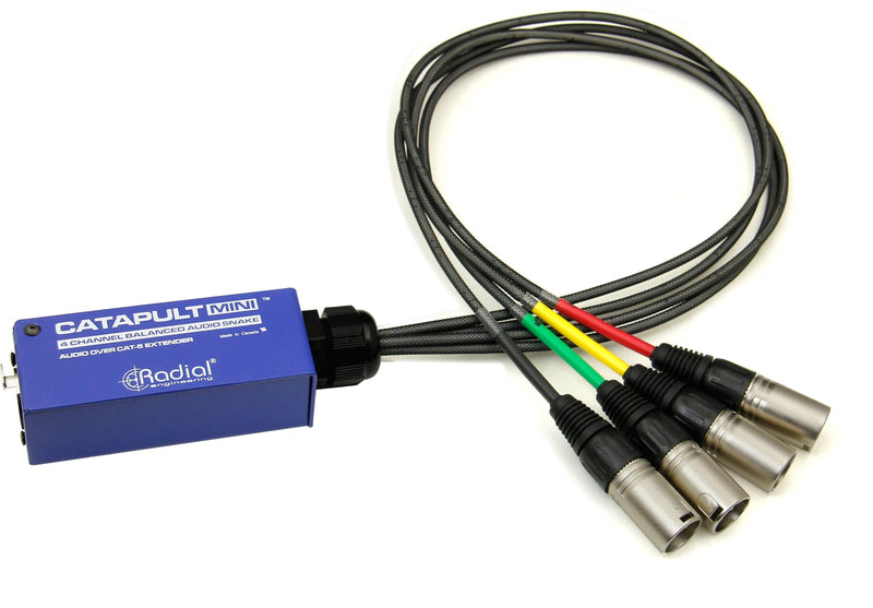 Radial Engineering Catapult Mini Compact CAT 5 Audio Snake