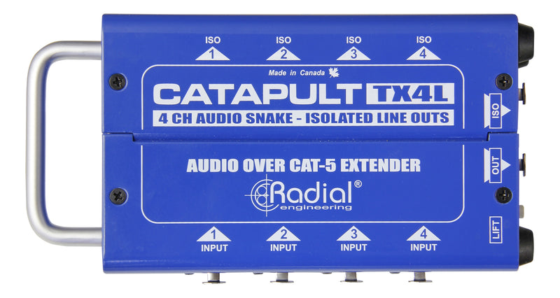 Radial Engineering Catapult Cat 5 Analog Audio Distribution