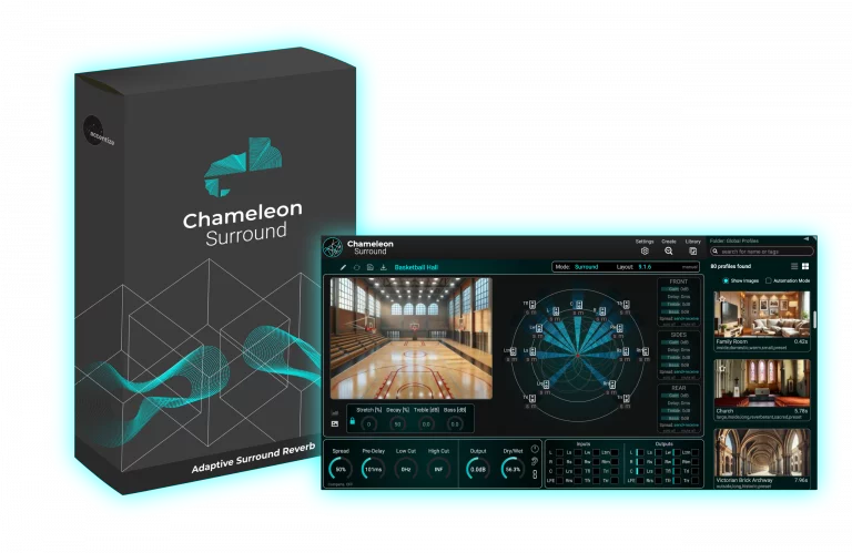 Accentize Chameleon Surround Adaptive Reverb Plug-In