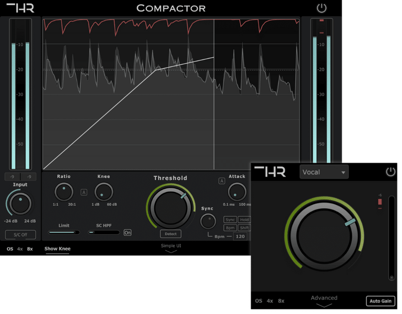 THR Audio Compactor Compressor Plug-In