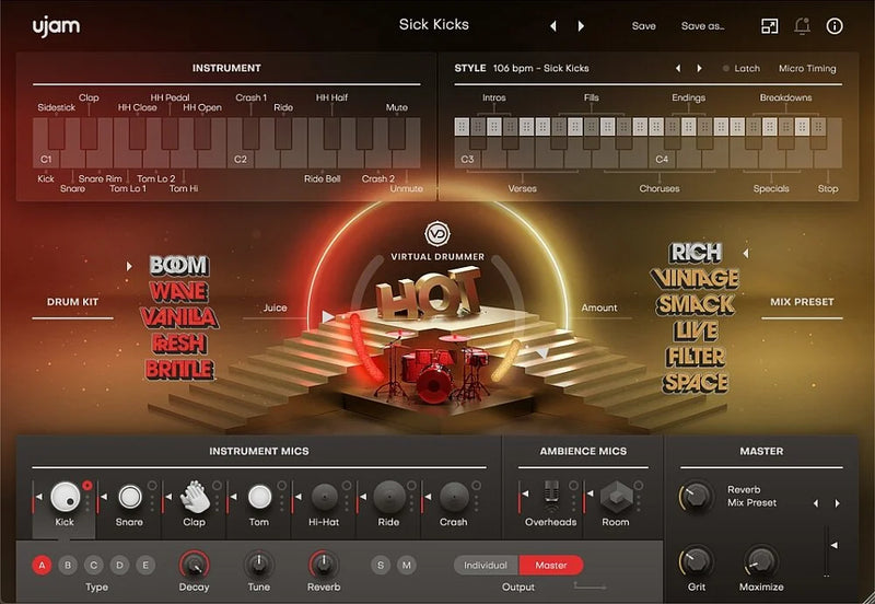 UJAM Virtual Drummer Bundle