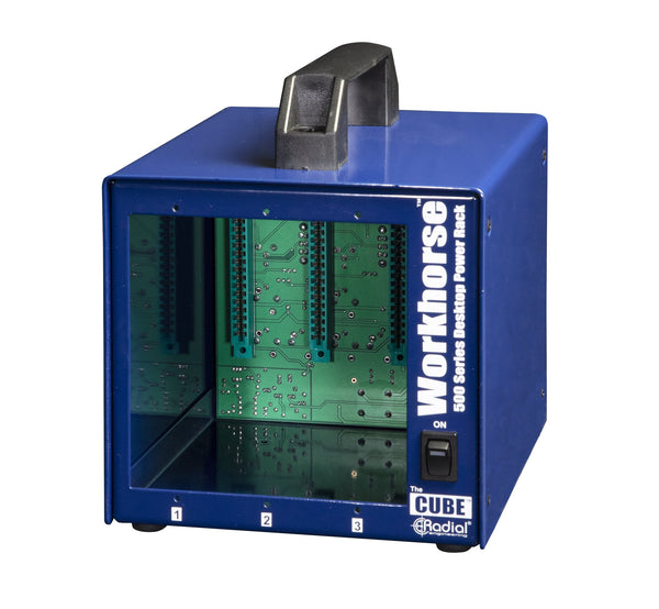 Radial Engineering Cube 3-Slot 500 Series Power Rack