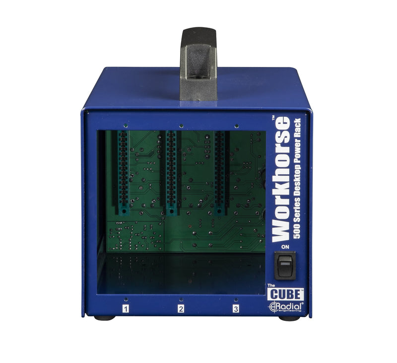 Radial Engineering Cube 3-Slot 500 Series Power Rack