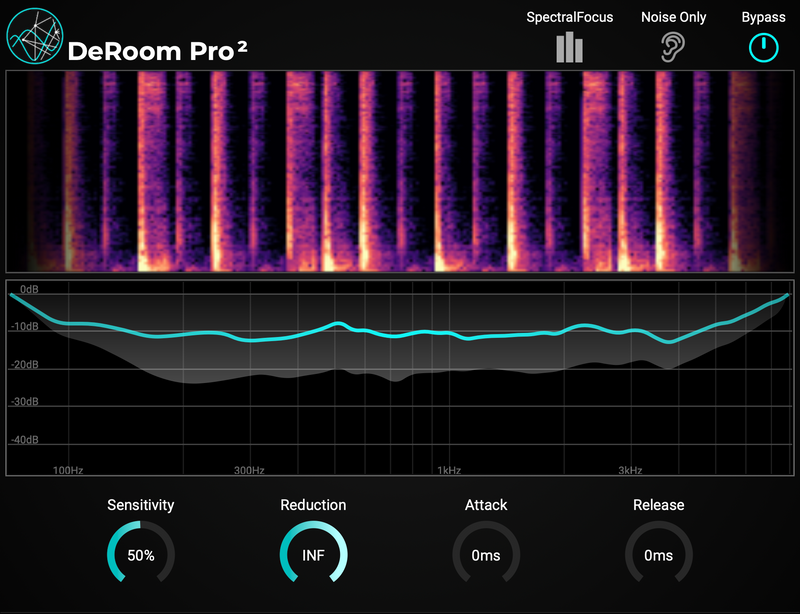Accentize deRoom Pro Reverb Removal Plug-In