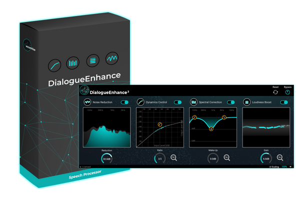Accentize DialogueEnhance Speech Processor Plug-In