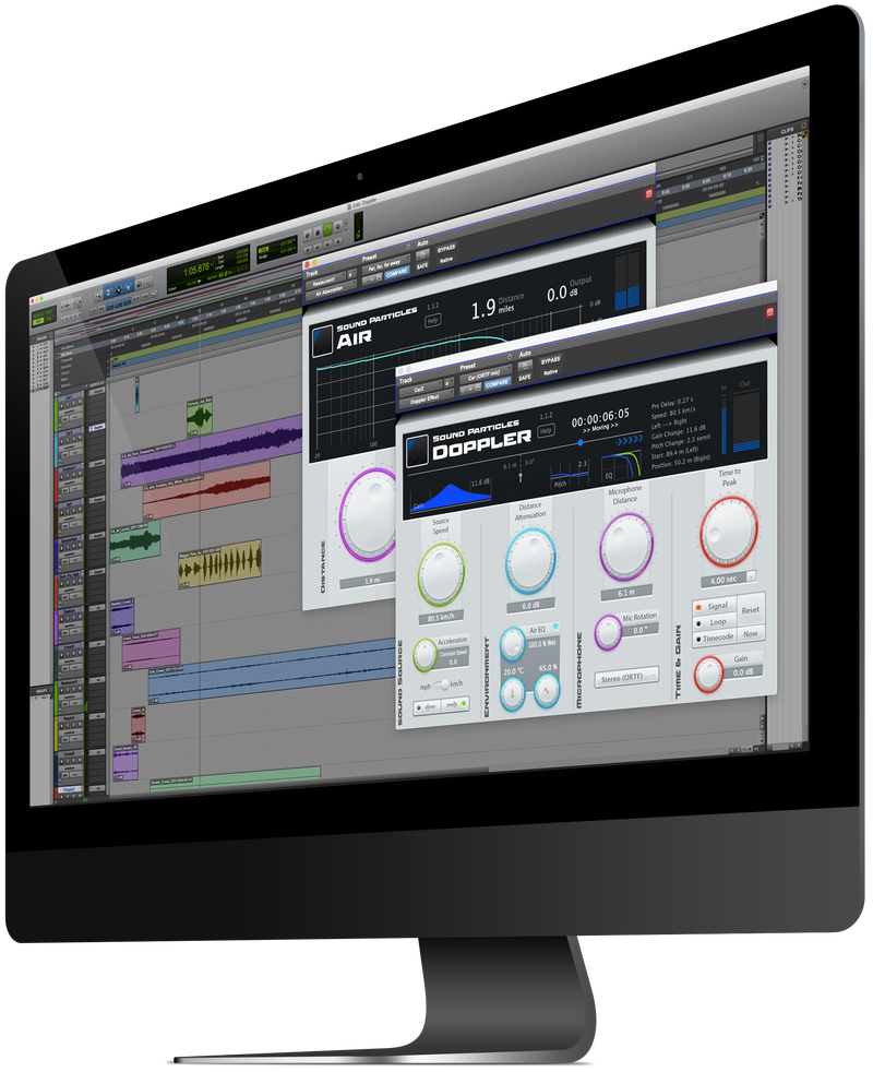 Sound Particles Doppler & Air Bundle (Perpetual)