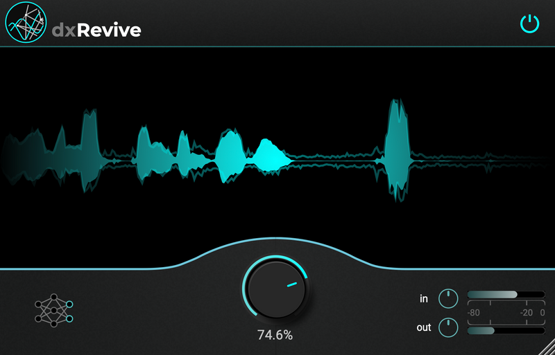 Accentize dxRevive Speech Restoration Plug-In