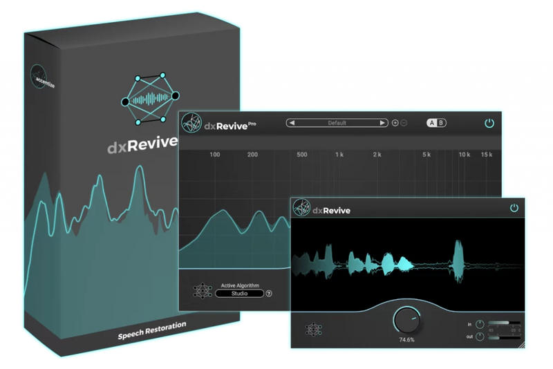Accentize dxRevive Speech Restoration Plug-In