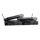 Shure SLXD24D/B58 Dual Wireless System with 2 SLXD2/B58 Handheld Transmitters