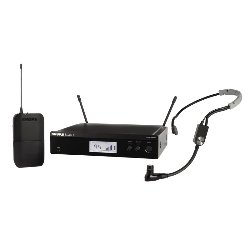 Shure BLX14R/SM35 Wireless Rack-Mount System with SM35 Headset Microphone